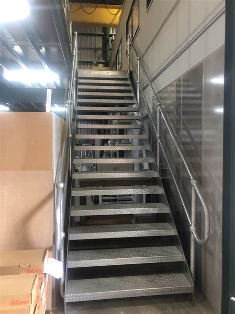 pre fabricated metal stairs|la approved prefab stairs.